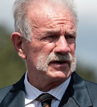 Pastor Terry Jones talks to the media outside of Dove World Outreach Center in Gainesville, on Friday, September 10, 2010.(Ricardo Ramirez Buxeda / Orlando Sentinel)B58706040Z.1