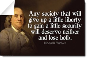 ben-franklin-liberty-security-lose-both-poster